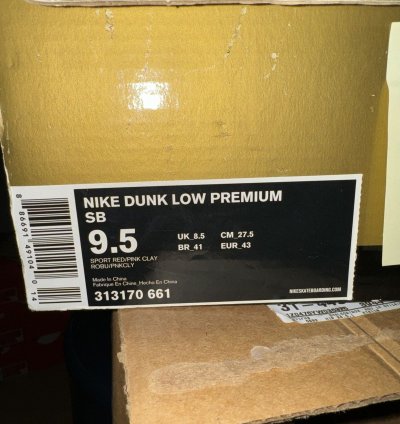 Nike Dunk Low Premium Sb Red Lobsters