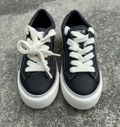 Dior B33 Sneaker Oblique Jacquard Print Black White