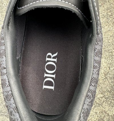 Dior B33 Sneaker Oblique Jacquard Print Black White