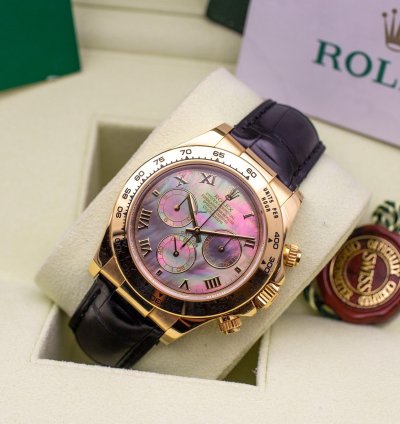 Rolex Daytona 116518 Tahiti Mop - Exceptional Quality Never Polished Like New - Full Set 2003