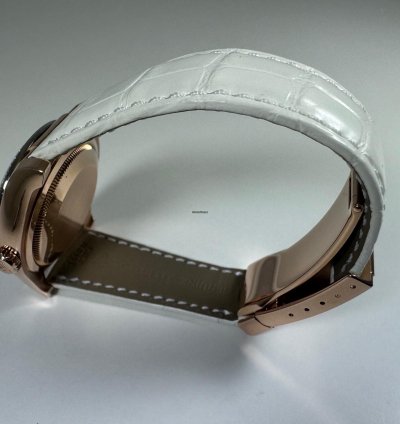 Rolex Datejust 36 18k Rotgold Mit Brillanten Individual Nr V724033 Ro480002-o7609 Vollgold Krokoarmband Mit Zertifikat Rotgold Faltschlie