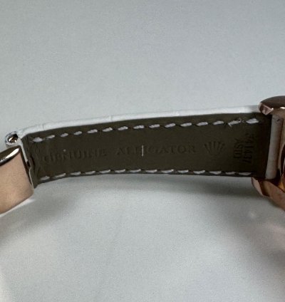 Rolex Datejust 36 18k Rotgold Mit Brillanten Individual Nr V724033 Ro480002-o7609 Vollgold Krokoarmband Mit Zertifikat Rotgold Faltschlie