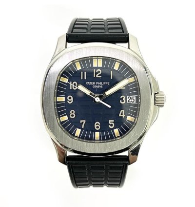 Patek Philippe Aquanaut 5066a-001 Stainless Steel Black Dial Black Rubber Strap