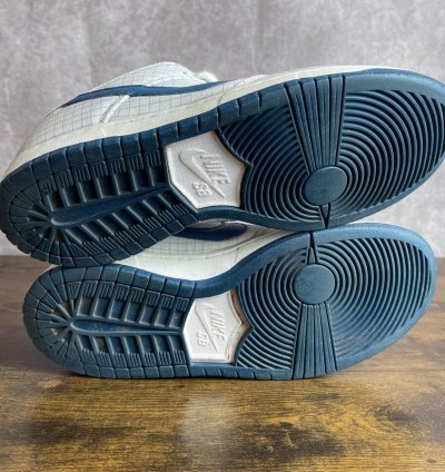 Nike Dunk Low Premium Sb White Brigade Blue Paper 313170-143