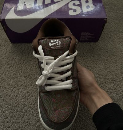 Nike Dunk Low Pro Premium Sb Paisley Size 8