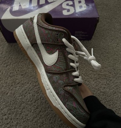 Nike Dunk Low Pro Premium Sb Paisley Size 8