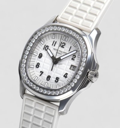 Patek Philippe Aquanaut 5067a Ladies Luce Ss White