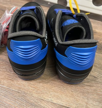 Off-white Air Jordan 2 Retro Low Black Sp Size 11 5