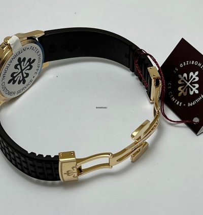 Patek Philippe Aquanaut 5068r Rose Gold Original Factory Diamond Set