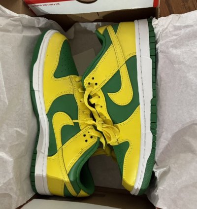 Nike Dunk Low Retro Bttys Brazil New Size 8
