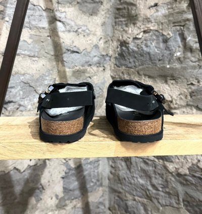 Dior Birkenstock 2022 Black Suede Tokio Mules Slippers