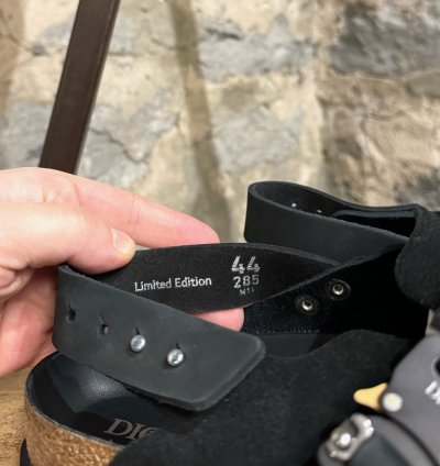 Dior Birkenstock 2022 Black Suede Tokio Mules Slippers
