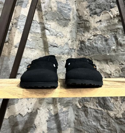 Dior Birkenstock 2022 Black Suede Tokio Mules Slippers