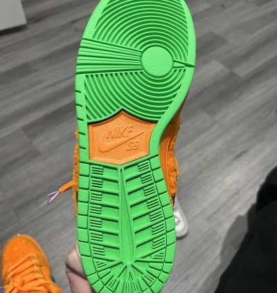 Orange Grateful Dead Dunks Friends And Family