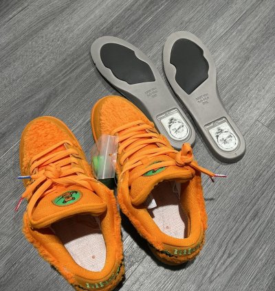 Orange Grateful Dead Dunks Friends And Family