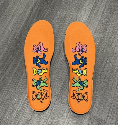 Orange Grateful Dead Dunks Friends And Family