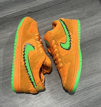 Orange Grateful Dead Dunks Friends And Family