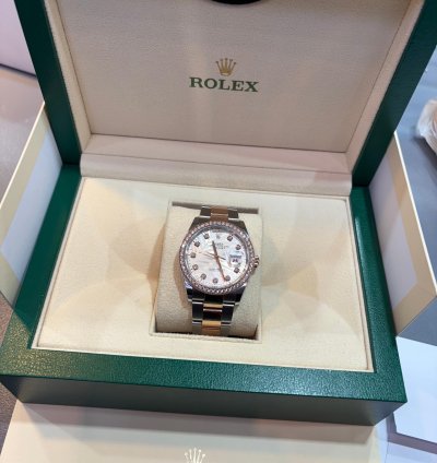 Rolex Datejust 36 Bought On 3rd Of April 2024 Unworn Gift