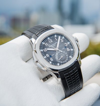 Patek Philippe Aquanaut 5164a 2019 Aquanaut Steel Travel Time 5164a-001
