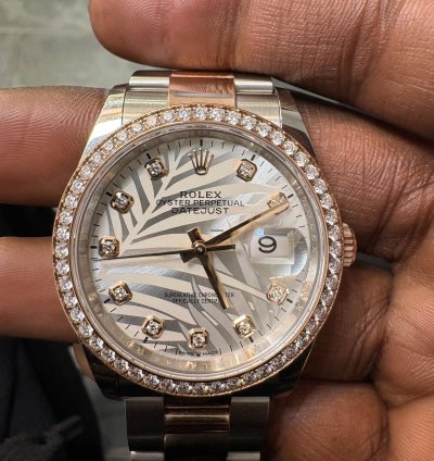 Rolex Datejust 36 Bought On 3rd Of April 2024 Unworn Gift