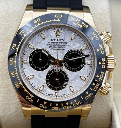 Rolex Daytona 116518ln Meteorite 2023 Neu Full Set