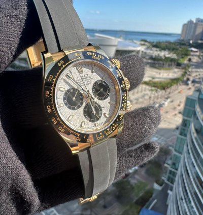 Rolex Daytona 116518ln Meteorite Dial Full Set Oyster Flex