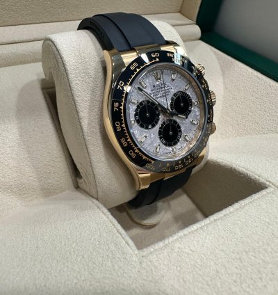 Rolex Daytona 116518ln Meteorite Dial Full Set Oyster Flex