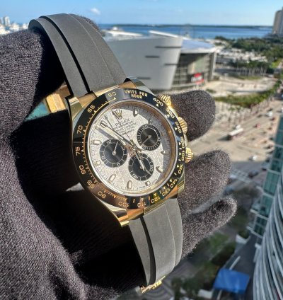 Rolex Daytona 116518ln Meteorite Dial Full Set Oyster Flex