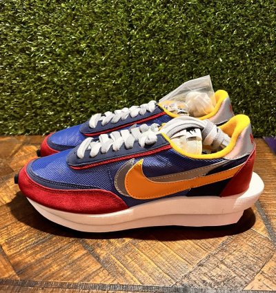 Sacai Ldwaffle Varsity Blue
