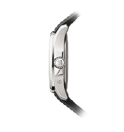 Patek Philippe Aquanaut 5164a Travel Time Black Dial Rubber Strap Steel Discontinued 2019