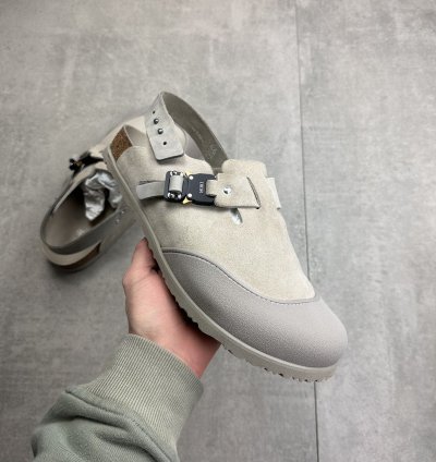 Dior Birkenstock Mule Tokio Grey Beige
