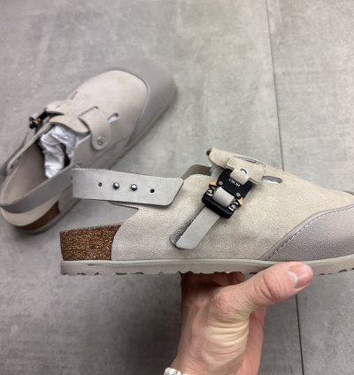 Dior Birkenstock Mule Tokio Grey Beige