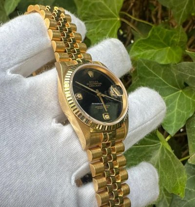 Rolex Datejust 36 Like New Full Collector Set Onyx Datejust 36mm