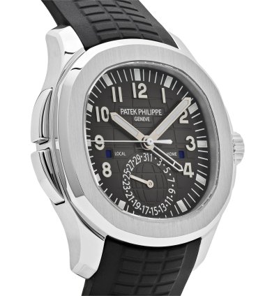 Patek Philippe Aquanaut 5164a-001 Travel Time Stainless Steel 2017