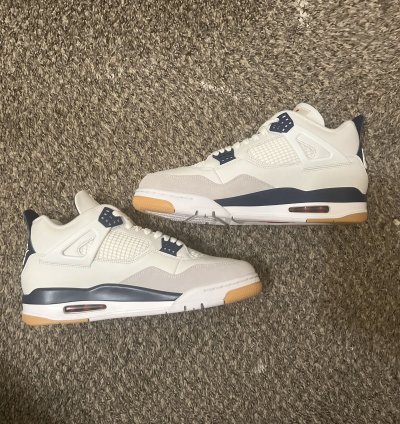 Nike Sb Air Jordan 4 Navy