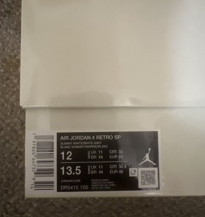 Nike Sb Air Jordan 4 Navy