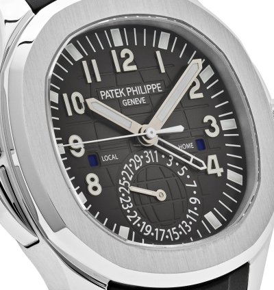 Patek Philippe Aquanaut 5164a-001 Travel Time Stainless Steel 2021