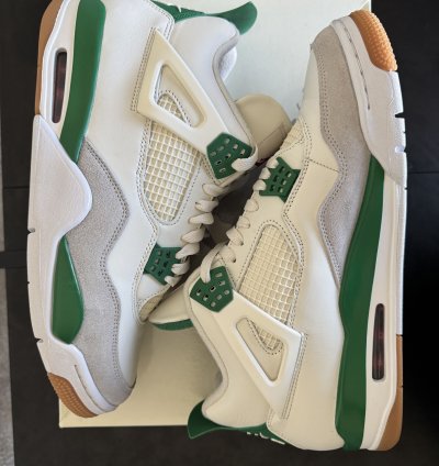 Nike Sb Air Jordan 4 Pine Green