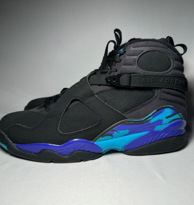 Size 10 5 - Nike Air Jordan 8 Retro Aqua 2007 Men Shoes