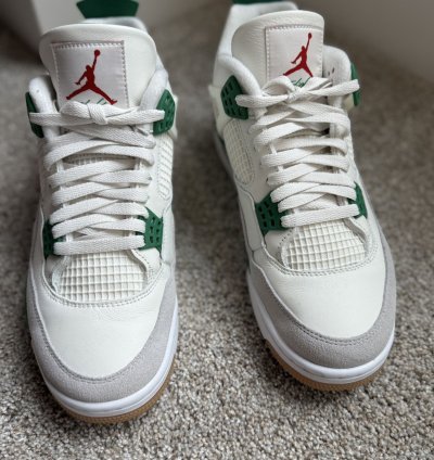 Nike Sb Air Jordan 4 Retro Sp Pine Green 2023 Size 10