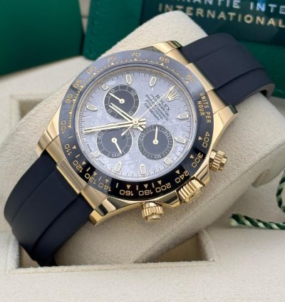 Rolex Daytona 116518ln Unworn Full Set Meteorite Discontinued