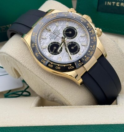 Rolex Daytona 116518ln Unworn Full Set Meteorite Discontinued