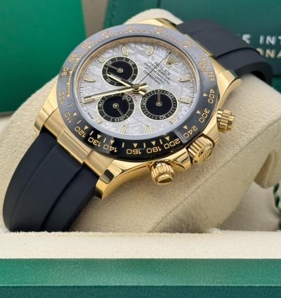 Rolex Daytona 116518ln Unworn Full Set Meteorite Discontinued