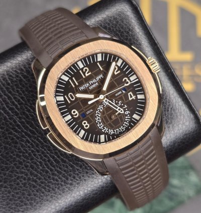 Patek Philippe Aquanaut 5164r Mint 18k Rose Gold