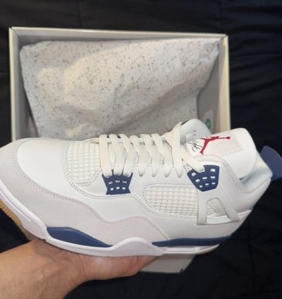 Nike Sb Air Jordan Retro 4 Sp Navy