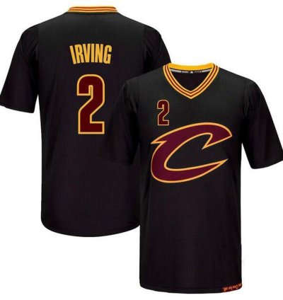Cleveland Cavaliers Kyrie Irving Black Throwback Jersey