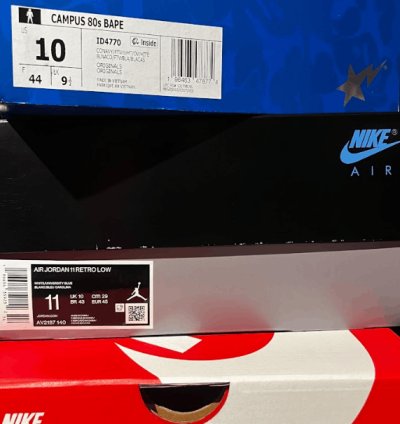 Size 11 Jordan 11 Retro Low Cement Grey