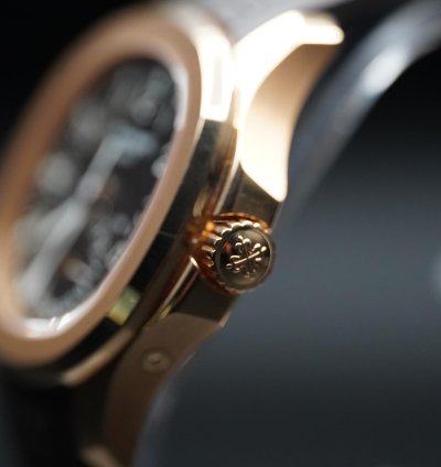 Patek Philippe Aquanaut 5164r Travel Time Rose Gold Fullkit