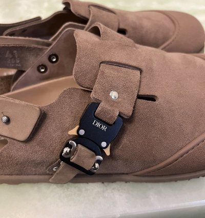 Dior Birkenstock Tokio Mule Brown