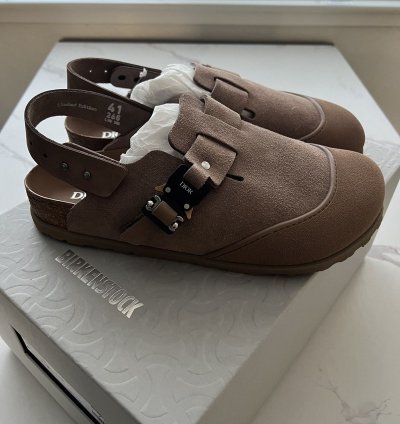 Dior Birkenstock Tokio Mule Size 41 Brown
